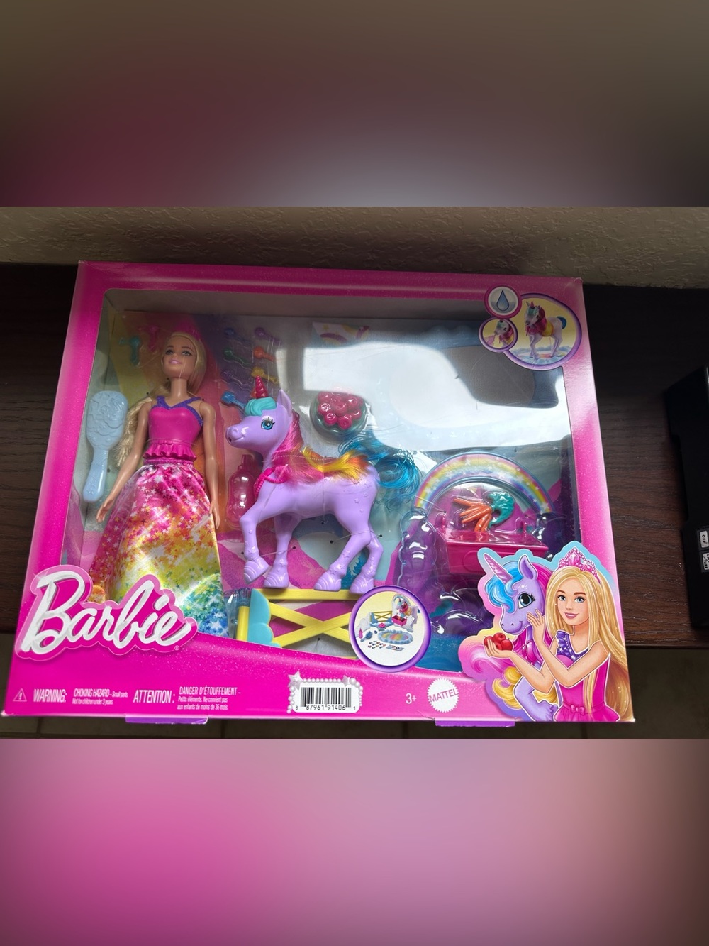 Barbie Dreamtopia Princess Doll and Unicorn Playset